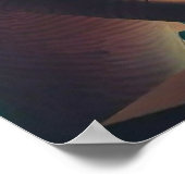 Cafe Corona (met tekentafel Logo) Poster (Hoek)