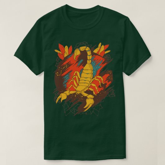 Cafe Cosmic Scorpion T-shirt (Design voorkant)