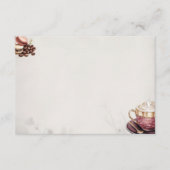 Café Crémeux Basic Blank Recept Kaart (Voorkant)