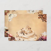 Café Crémeux Blank Recept Kaart (Voorkant / Achterkant)