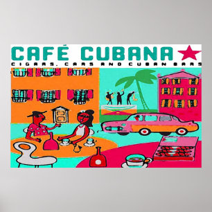 café cubana poster
