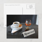 Café Culture Briefkaart (Voorkant / Achterkant)