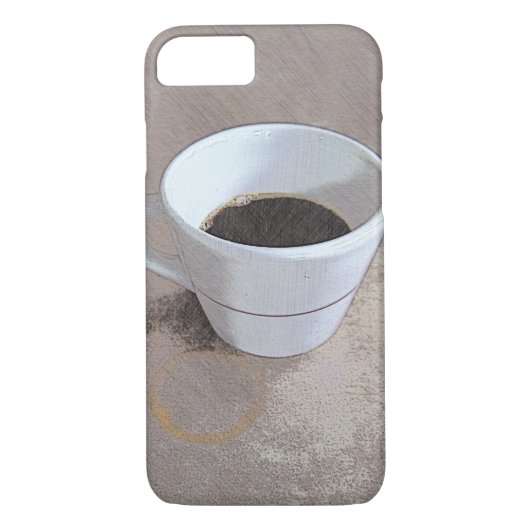 Cafe Cup Art Hoesje (Achterkant)