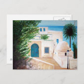 "Café de Delices"-set met briefkaarten (Voorkant / Achterkant)