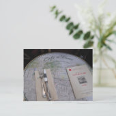 Cafe de Flore, Parijs, Frankrijk - Plaatsing, Menu (Staand voorkant)