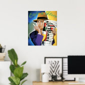 CAFÉ DE FLORE POSTER (Thuiskantoor)