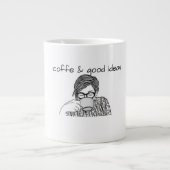 cafe de ideas grote koffiekop (Voorkant)