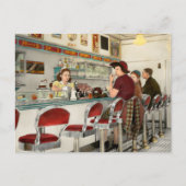 Cafe - De lokale hangout 1941 Briefkaart (Voorkant)