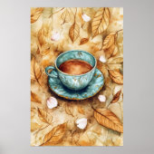 "Café de olla," een traditionele Mexicaanse drank. Poster (Voorkant)