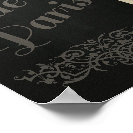 Cafe de Paris Poster (Hoek)