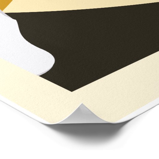 Cafe Deco Espresso Poster (Hoek)