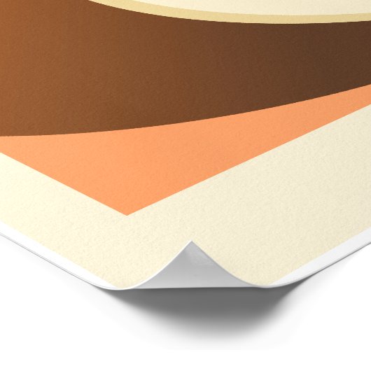 Cafe Deco Latte Poster (Hoek)