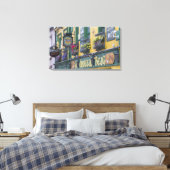 Café, Dingle, Dingle-schiereiland, County Kerry, Canvas Afdruk (Insitu (Slaapkamer))