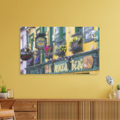 Café, Dingle, Dingle-schiereiland, County Kerry, Canvas Afdruk (Insitu (Woonkamer))