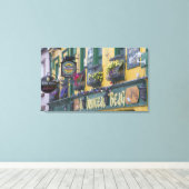 Café, Dingle, Dingle-schiereiland, County Kerry, Canvas Afdruk (Insitu (Houten vloer))