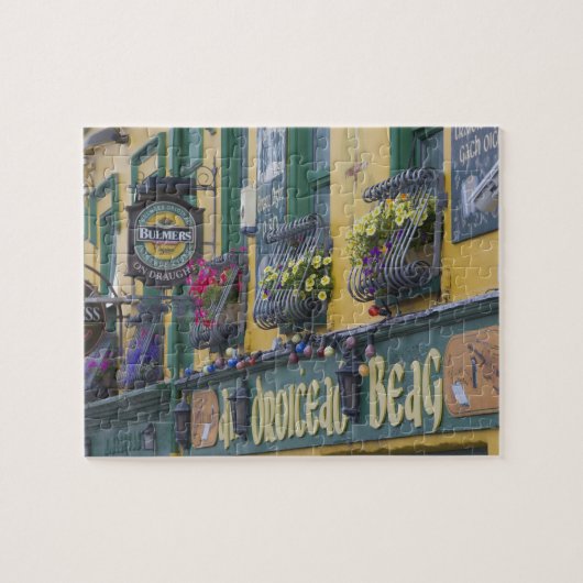 Café, Dingle, Dingle-schiereiland, County Kerry, Legpuzzel (Horizontaal)