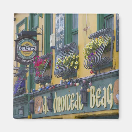 Café, Dingle, Dingle-schiereiland, County Kerry, Magneet (Voorkant)