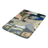 Cafe door Ernst Ludwig Kirchner Badmat (Gekanteld)