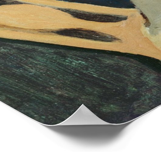 Cafe door Ernst Ludwig Kirchner Poster (Hoek)