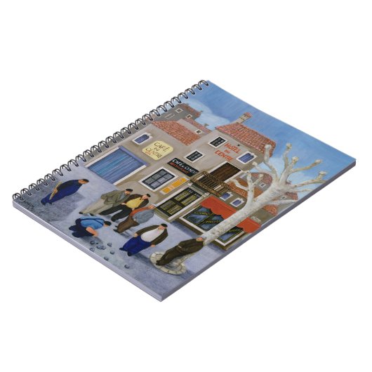 Cafe du Centre Notitieboek (Linkerzijde)