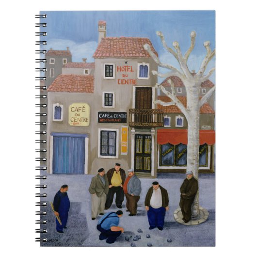 Cafe du Centre Notitieboek (Voorkant)