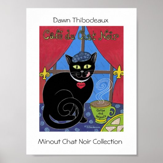 Cafe du Chat Noir Poster (Voorkant)