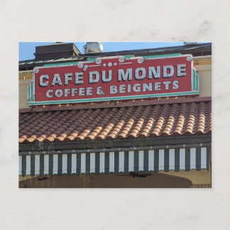 Cafe Du Monde Beignet Briefkaart