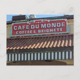 Cafe Du Monde Beignet Briefkaart