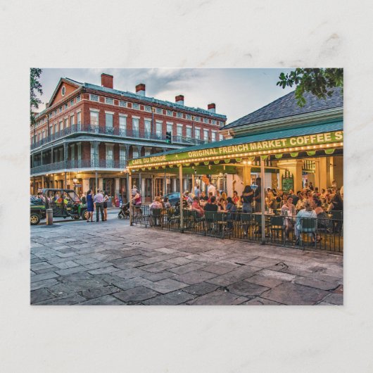 Café du Monde Briefkaart (Voorkant)