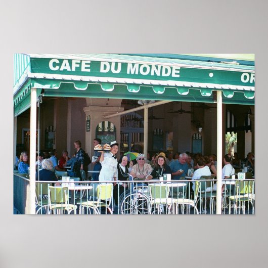 Cafe Du Monde Fun Poster (Voorkant)