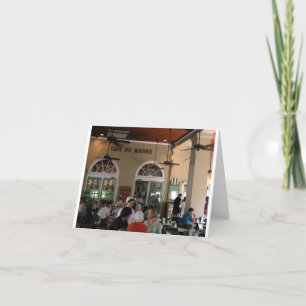 Cafe du Monde in volledige schommeling Kaart