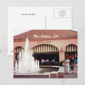 Cafe Du Monde New Orleans, Briefkaart (Voorkant / Achterkant)