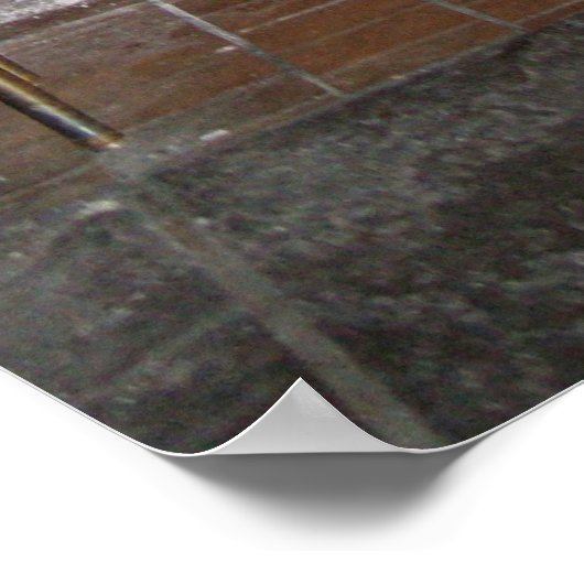 Cafe Du Monde New Orleans Side walk Cafe Coffee Poster (Hoek)