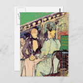 Cafe Du Monde stijl Briefkaart (Voorkant / Achterkant)