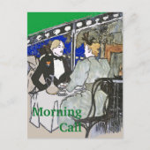 Cafe Du Monde Style Briefkaart (Voorkant)