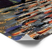 Café é terras bij nacht Vincent van Gogh High Poster (Hoek)