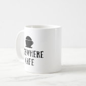 Cafe Elders V1 Lichte Modus Koffiemok (Voorkant links)