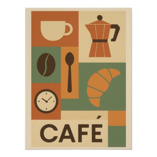 Café-elementen Perfect Poster (Voorkant)