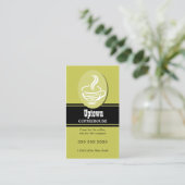 Cafe en Coffee House Visitekaartje (Staand voorkant)