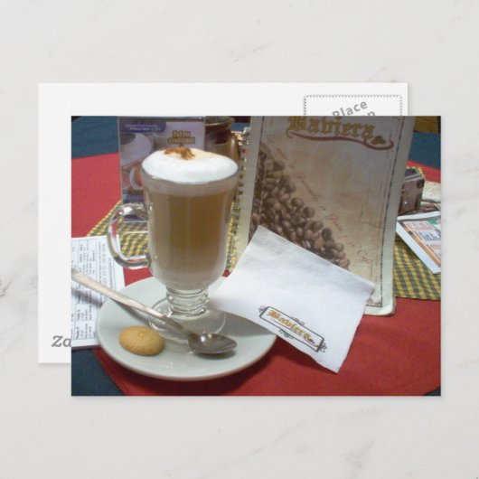 Cafe en Xela Briefkaart (Voorkant / Achterkant)