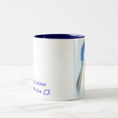 Café Fatima Mok, groot Tweekleurige Koffiemok (Center)