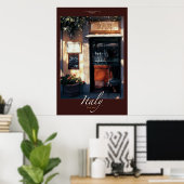 Cafe Fiesole Poster (Thuiskantoor)