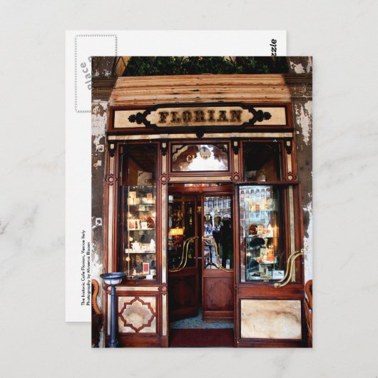 Cafe Florian Briefkaart (Voorkant / Achterkant)