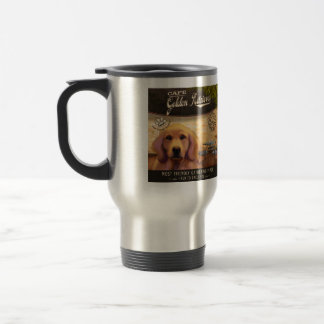 Cafe Golden Retriever Reisbeker