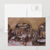 Cafe Griensteidl, Wenen, 1890 Briefkaart (Voorkant / Achterkant)