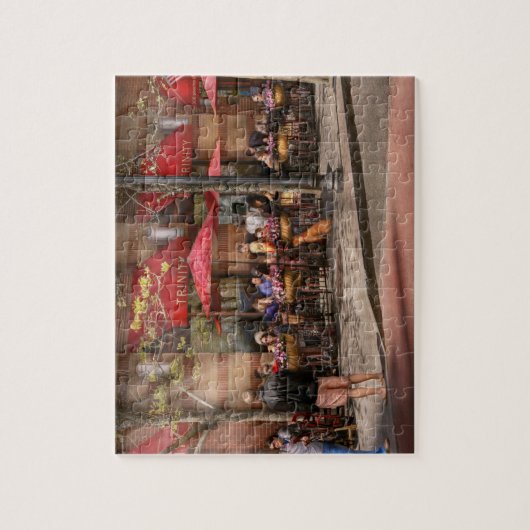 Cafe - Hoboken, NJ - Cafe Trinity Legpuzzel (Verticaal)