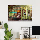 Cafe - Hoboken, NJ - Empire Coffee & Tea Poster (Thuiskantoor)