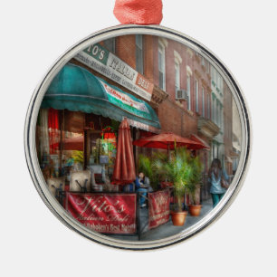 Cafe - Hoboken, NJ - Vito's Italiaanse Delicatesse Metalen Ornament
