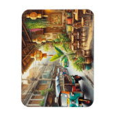 Café in Bangkok, Thailand Magneet (Verticaal)