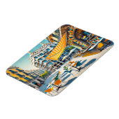 Café in Barcelona Spanje Magneet (Linkerzijde)